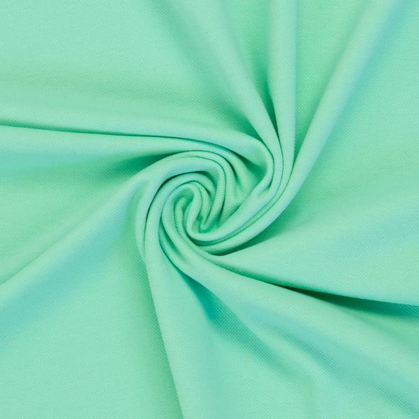 Piquejersey Uni Mint by Swafing 